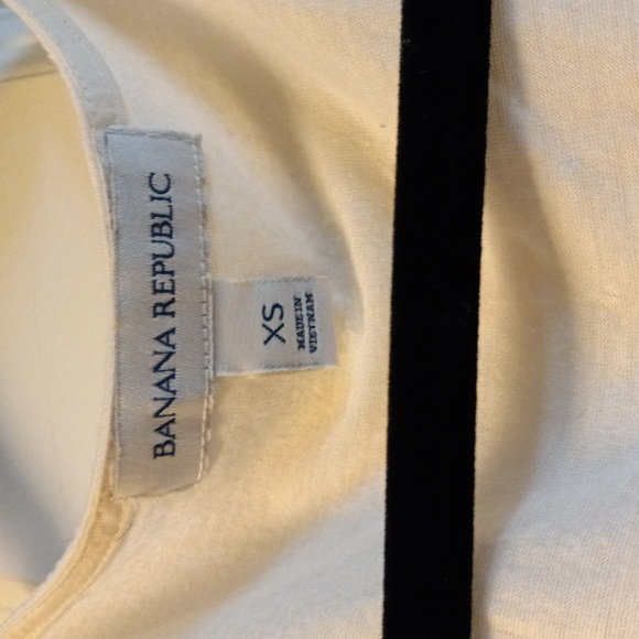 Banana Republic White Sleeveless Top Size XS - Picture 3 of 4